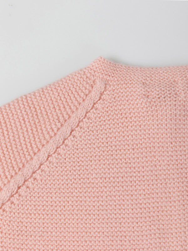 CHAQUETA CORTA VOLANTE ROSA PALO