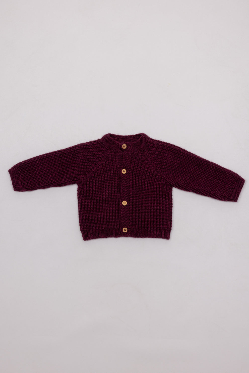 CHAQUETA RIB GRANATE