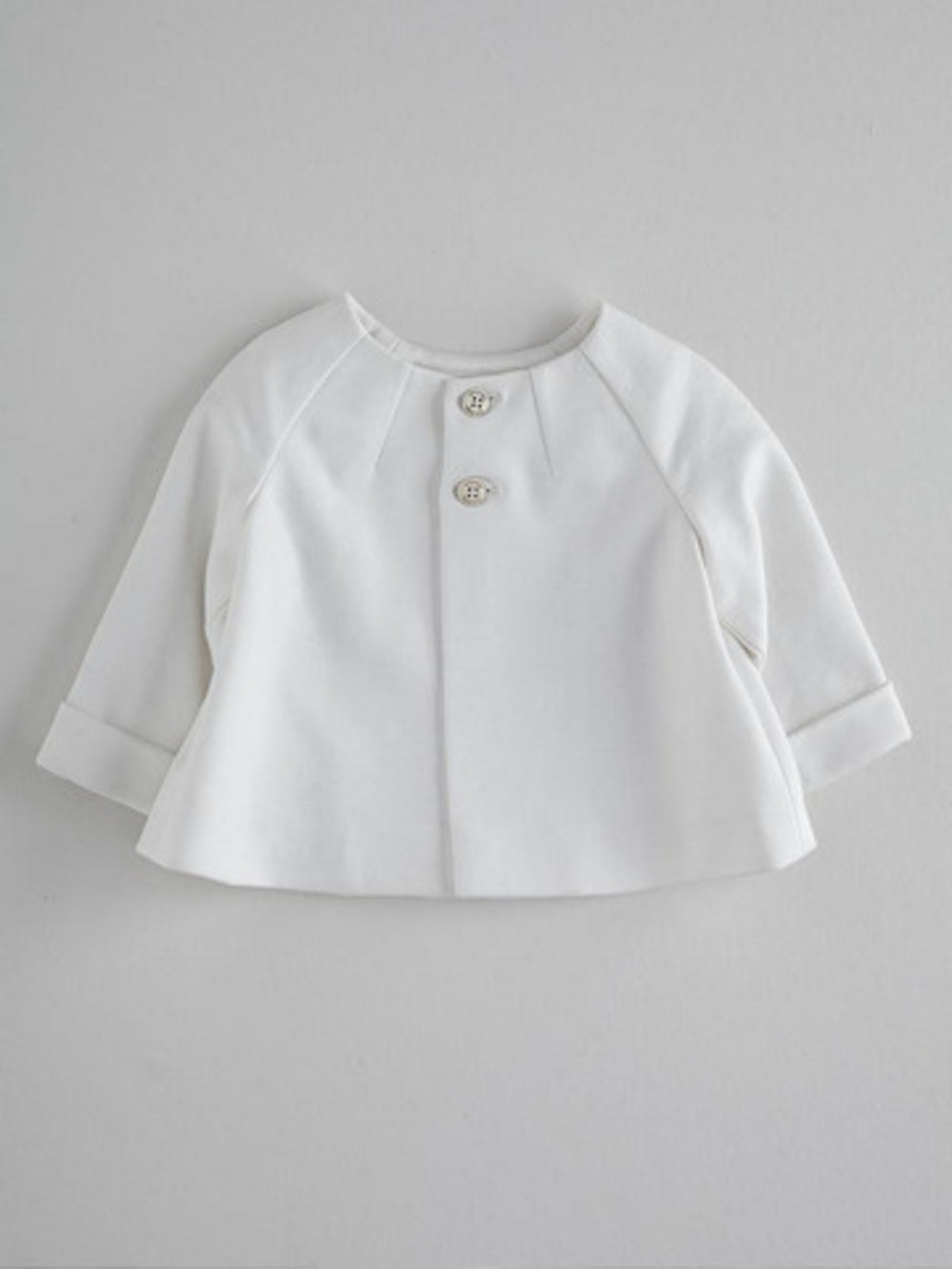 CHAQUETA PRIMERA PUESTA BLANCO PURO