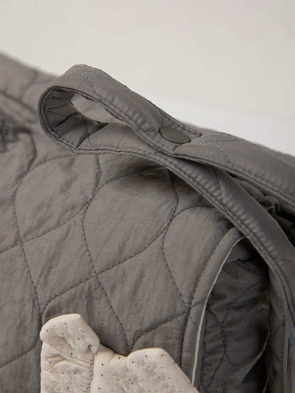 BOLSA CARRITO ACOLCHADA GRIS VIGORÉ