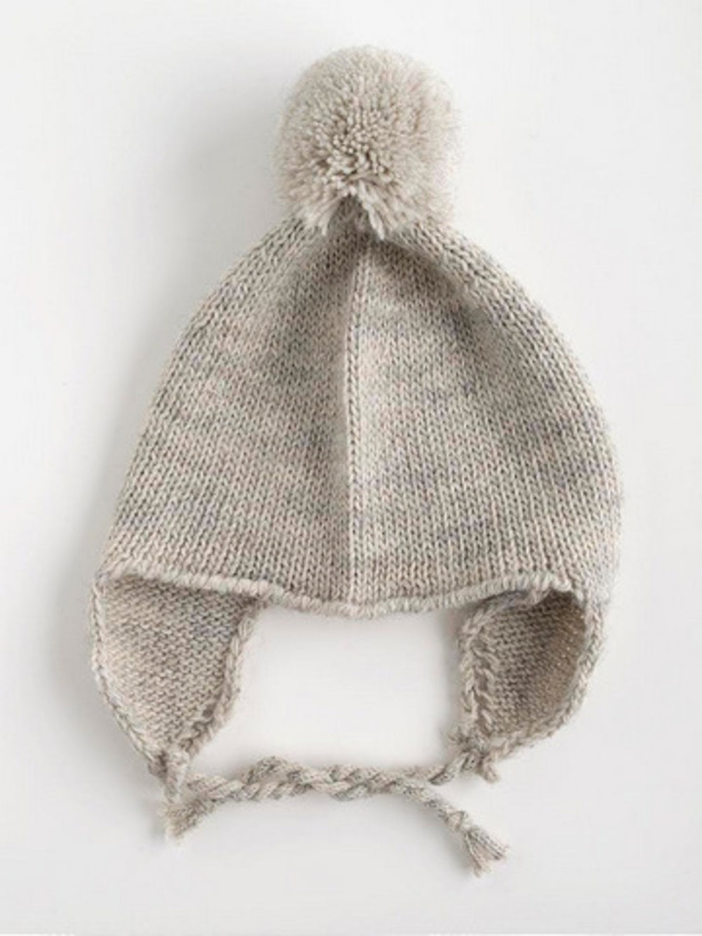 GORRO PUNTO GRIS CLARO