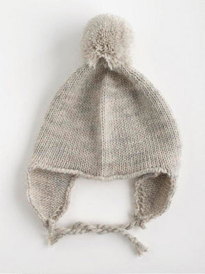 GORRO PUNTO GRIS CLARO