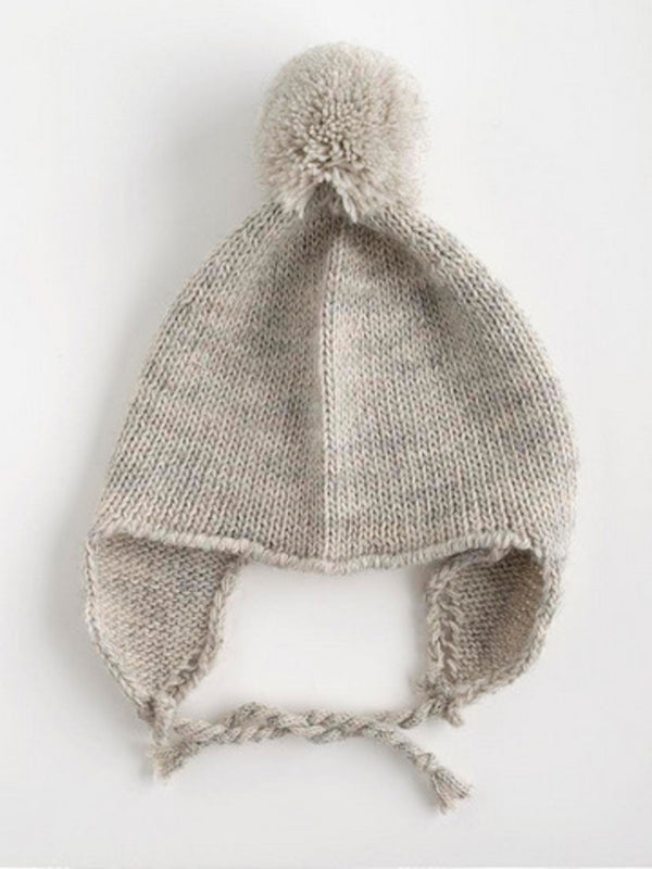 GORRO PUNTO GRIS CLARO