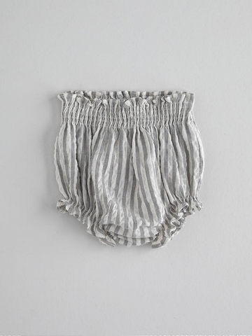 RANITA RAYAS VERTICALES GRIS PERLA