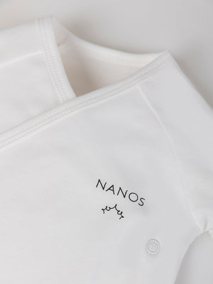 BODY MANGA LARGA BLANCO PURO