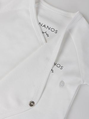 BODY MANGA LARGA BLANCO PURO
