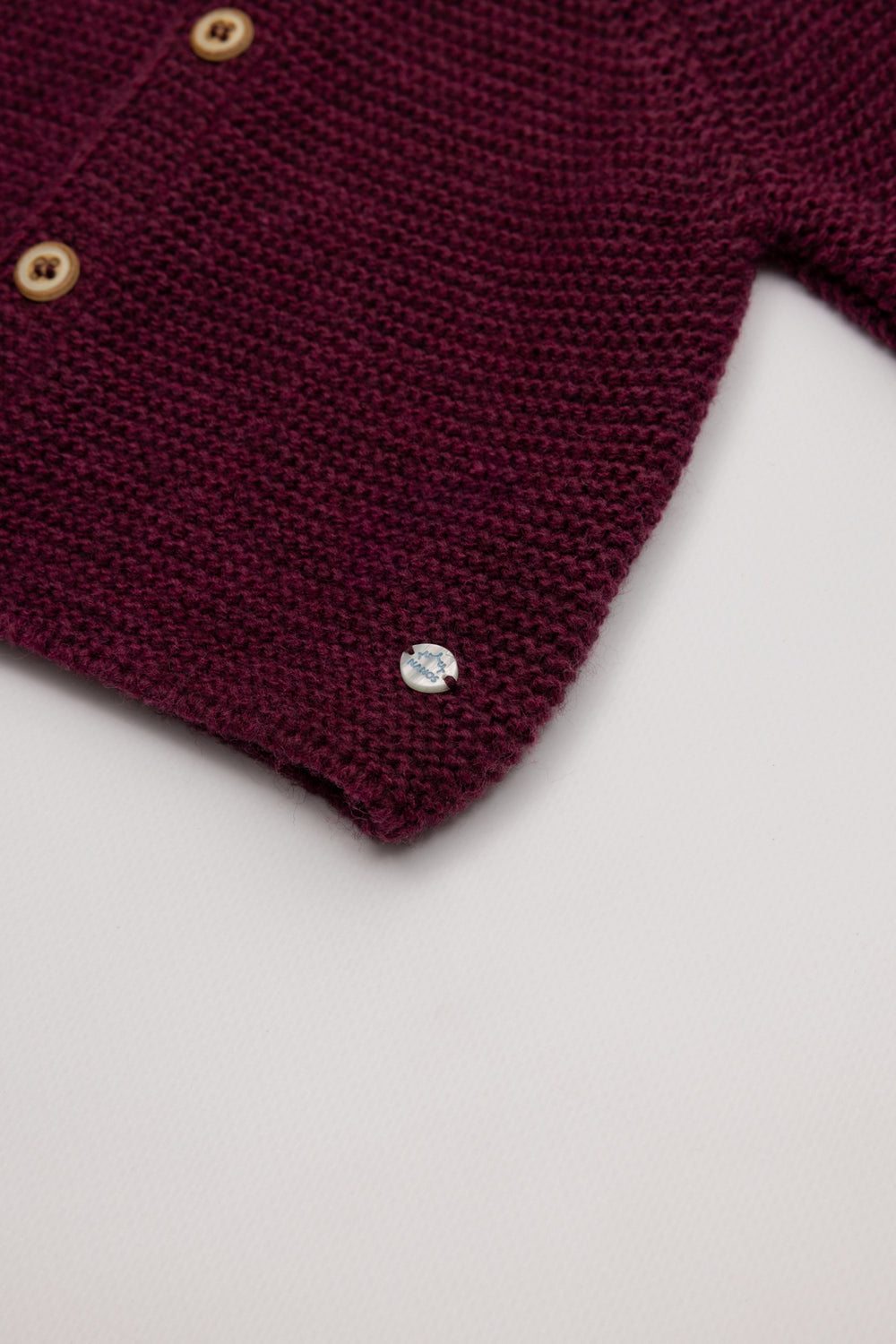 CHAQUETA RIB GRANATE