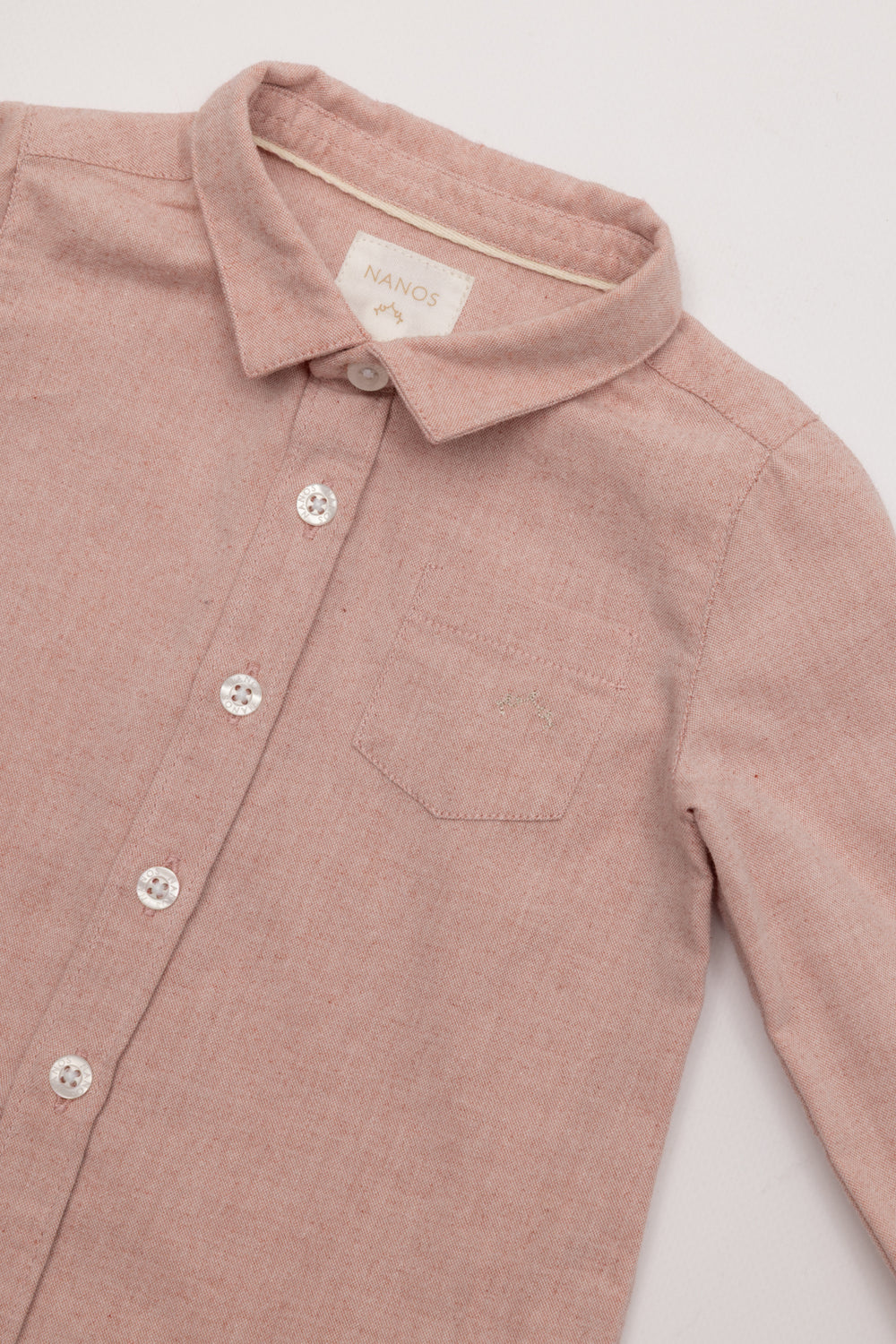 CAMISA OXFORD LIGERO GRANATE CLARO