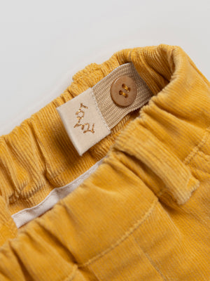 PANTALÓN MICROPANA MOSTAZA