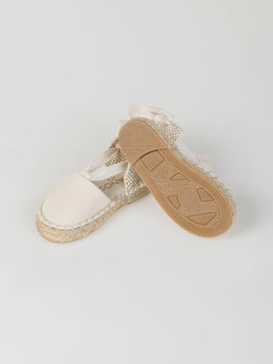 ALPARGATA LAZO BEIGE