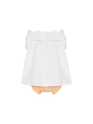 MINI WITH COMBINED PEACH PANTIES