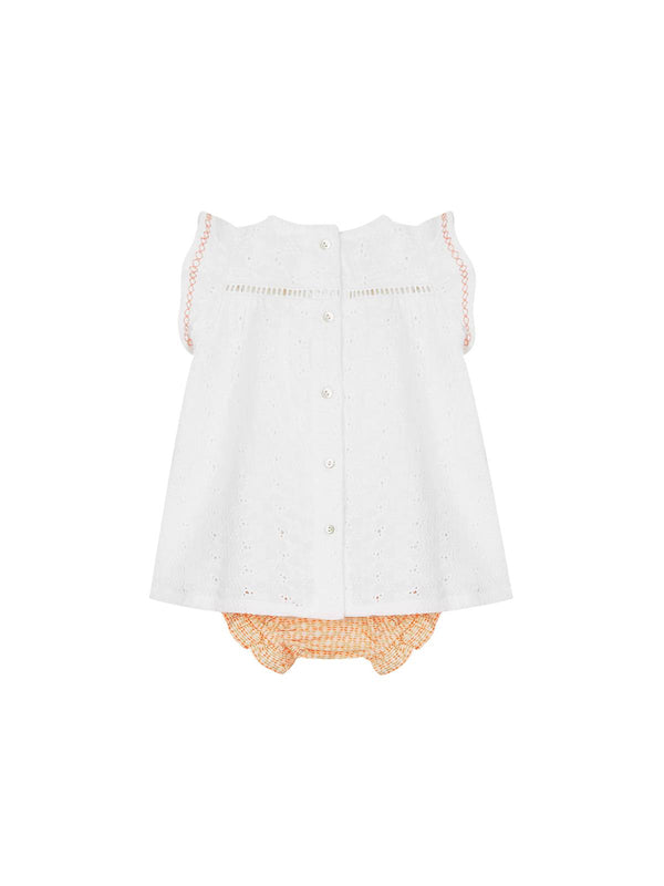 MINI WITH COMBINED PEACH PANTIES