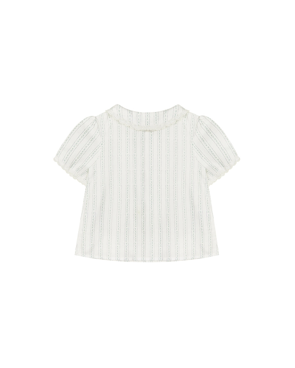 BLUSA PUNTILLAS ESTAMPADA FLOR NATA