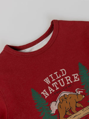 WILD NATURE CHERRY T-SHIRT