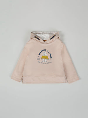 SUDADERA CAPUCHA A NEW WORLD TO EXPLORE ARENA