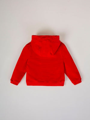 SUDADERA BÁSICA NANOS ROJO CLARO