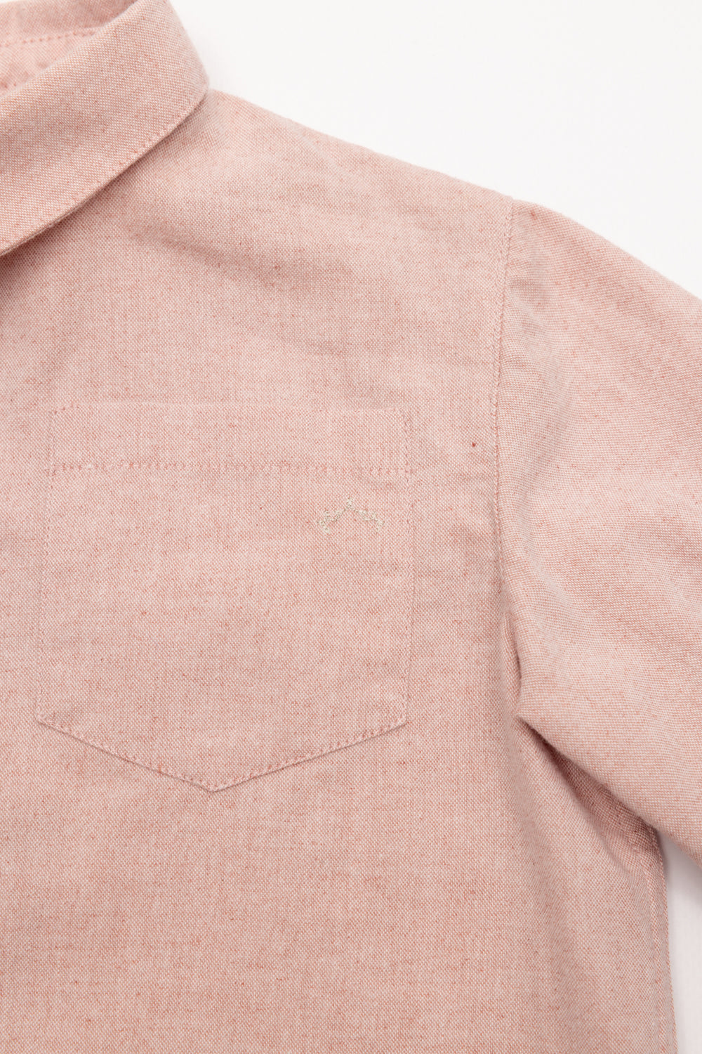 CAMISA OXFORD LIGERO GRANATE CLARO