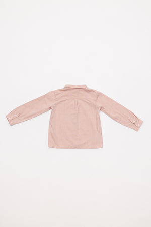 CAMISA OXFORD LIGERO GRANATE CLARO