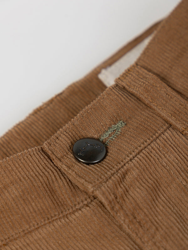 TAN MICROPANA FIVE POCKET PANTS
