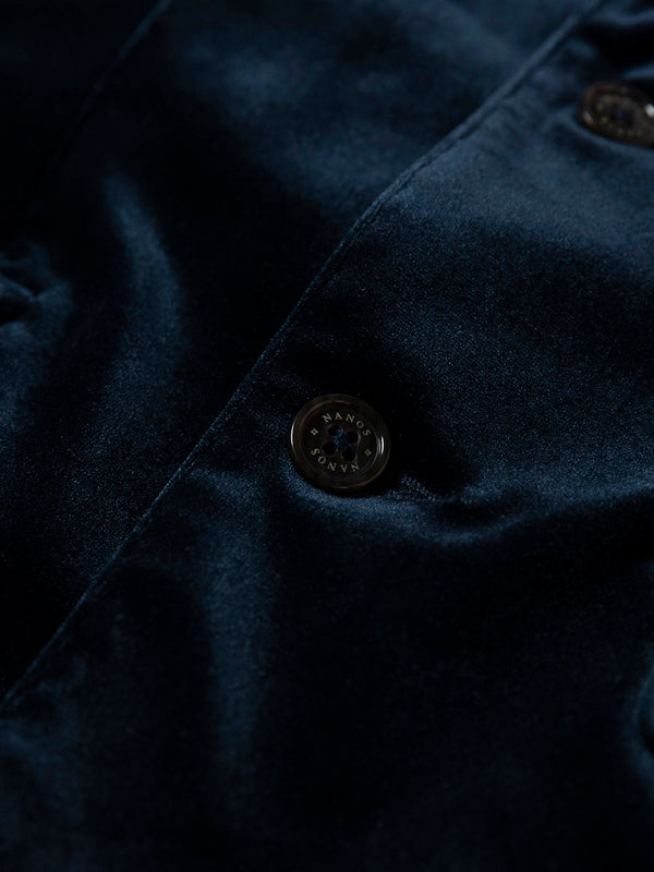 BLAZER TERCIOPELO AZUL MARINO