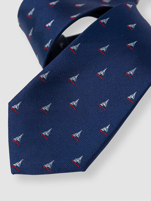 CORBATA MARINERA AZUL MARINO