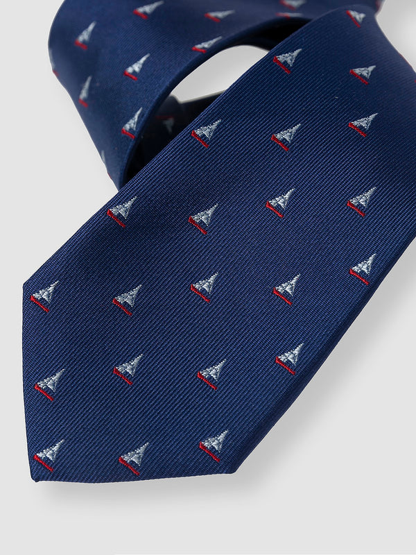 CORBATA MARINERA AZUL MARINO