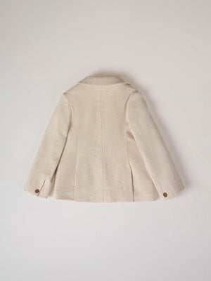 BEIGE TWO BUTTON BLAZER
