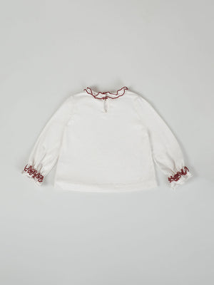 CAMISETA ERIZO BLANCO ROTO