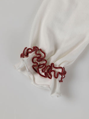 CAMISETA ERIZO BLANCO ROTO