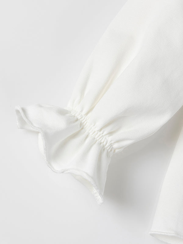 NO RAIN NO FLOWERS T-SHIRT PURE WHITE