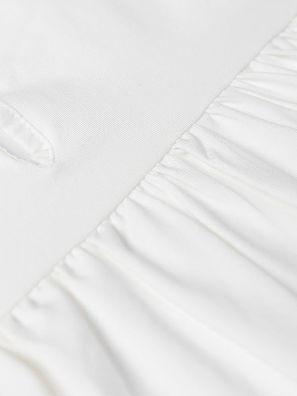 NO RAIN NO FLOWERS T-SHIRT PURE WHITE