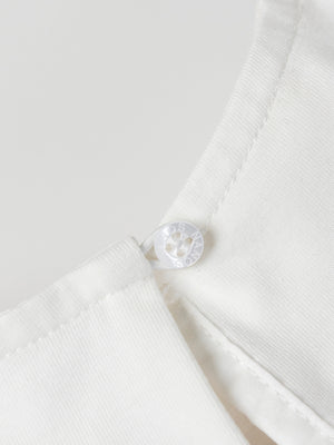 NO RAIN NO FLOWERS T-SHIRT PURE WHITE