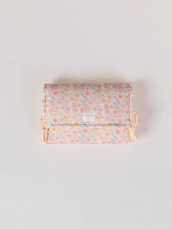CAMBIADOR ESTAMPADO ACUARELA  MANDARINA
