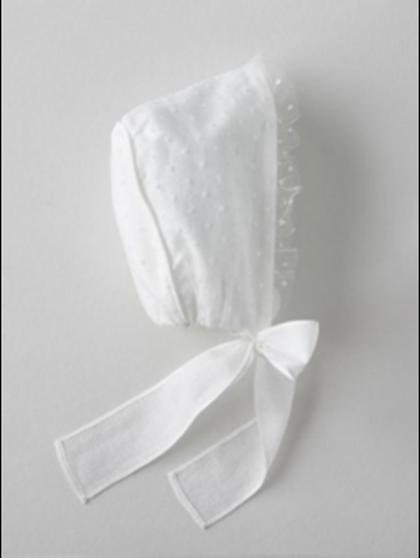 CAPOTA DETALLE LAZO BLANCO PURO