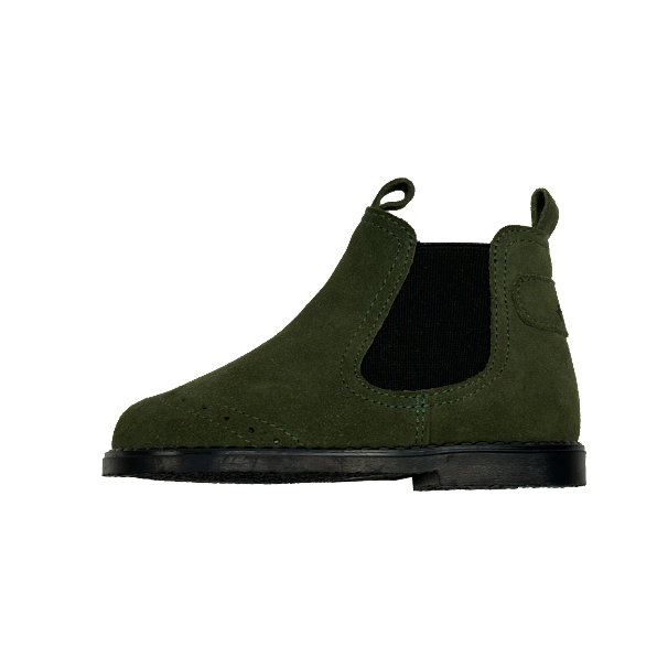 BOTA CHELSEA DETALLE PUNTERA VERDE KHAKI