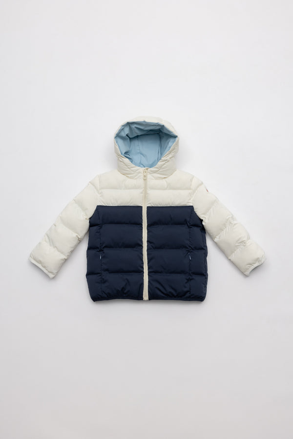 PLUMÍFERO BICOLOR AZUL