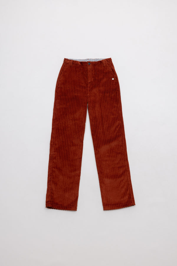 PANTALÓN PANA NARANJA OSCURO