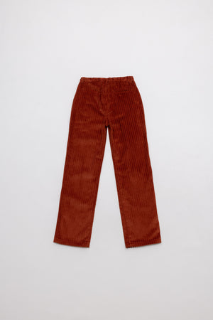 PANTALÓN PANA NARANJA OSCURO