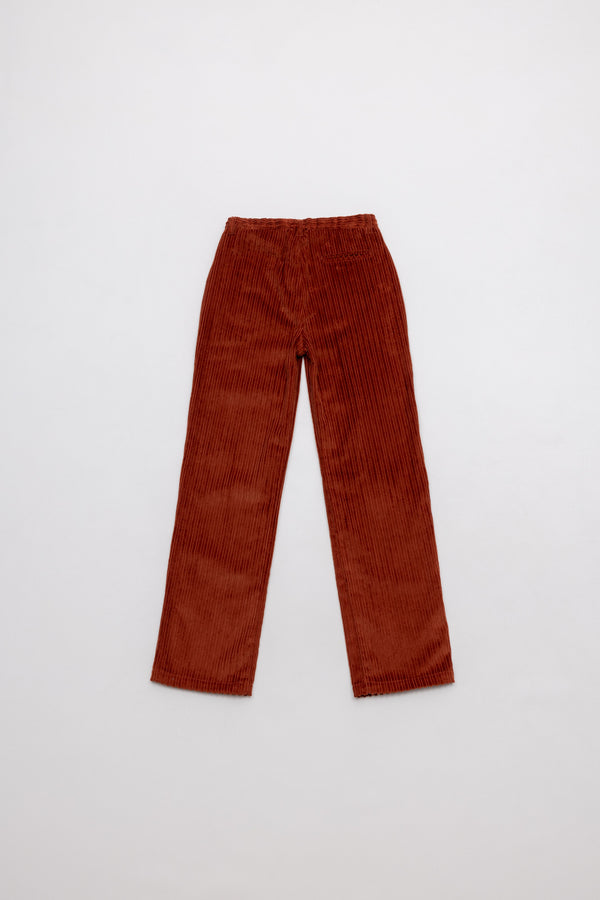 PANTALÓN PANA NARANJA OSCURO