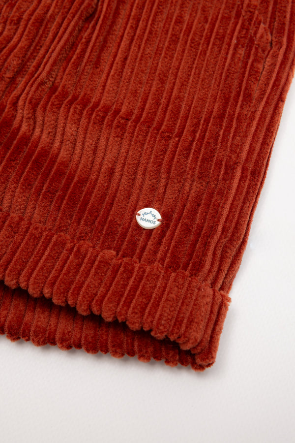 SHORT PANA LIBERTY NARANJA OSCURO