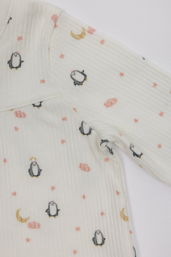 PIJAMA DOS PIEZAS PINGÜÍNA NATA
