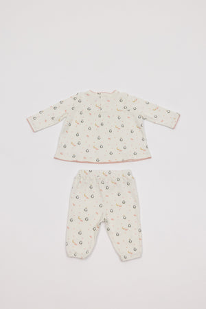 PIJAMA DOS PIEZAS PINGÜÍNA NATA