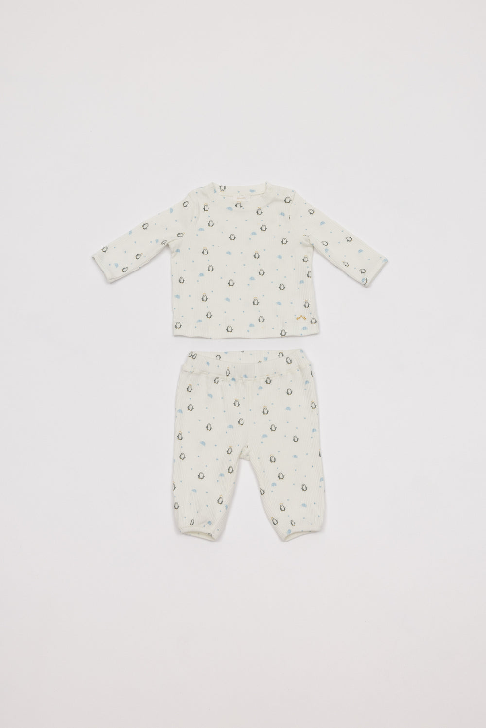 PIJAMA DOS PIEZAS PINGÜÍNO NATA