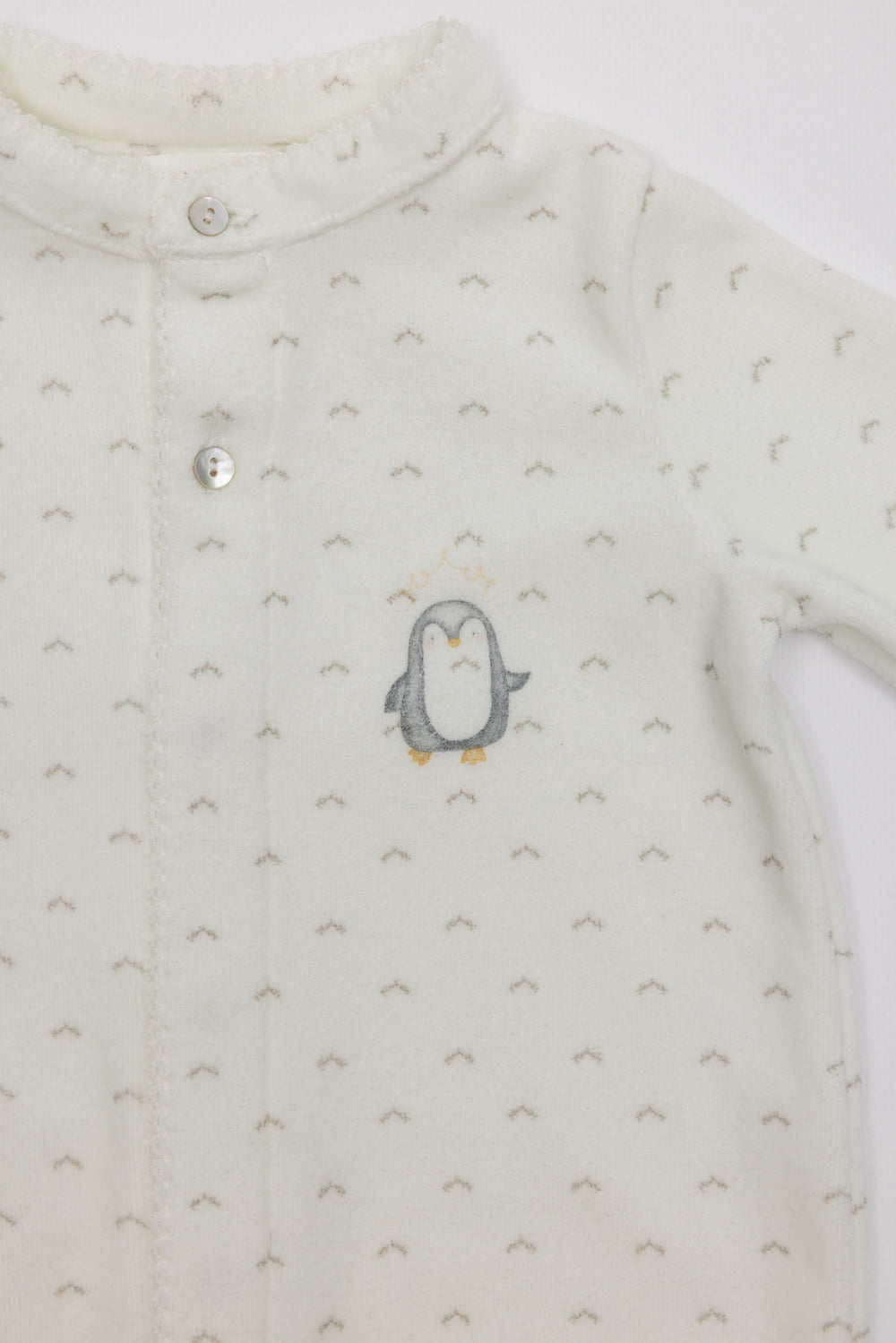 PIJAMA VELOUR CORONAS NATA