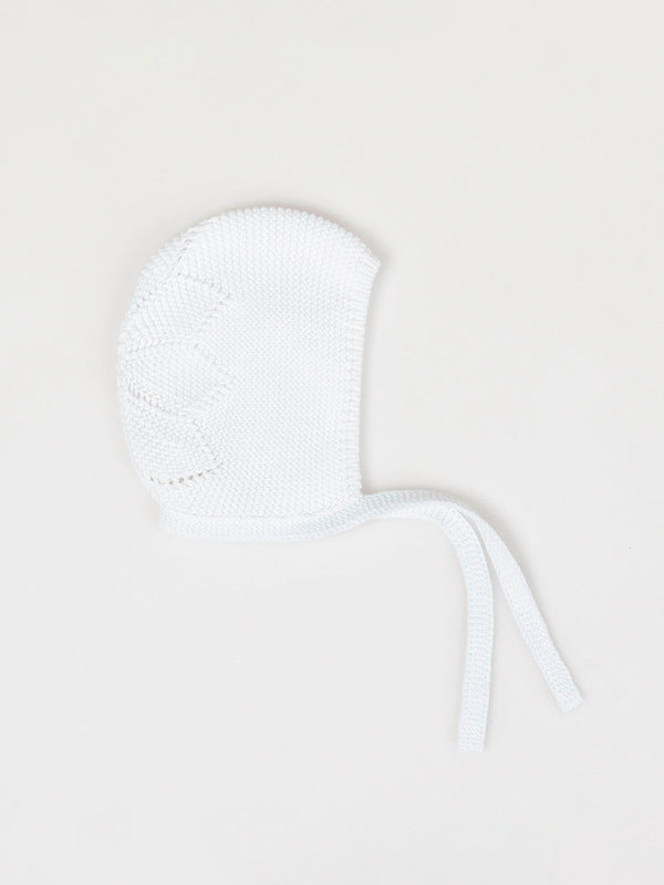 CAPOTA DE PUNTO BLANCO PURO