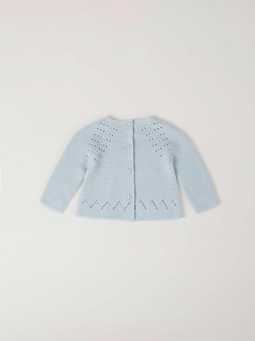 JERSEY PUNTO TRICOT AZUL BEBÉ