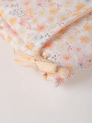CAMBIADOR ESTAMPADO ACUARELA  MANDARINA