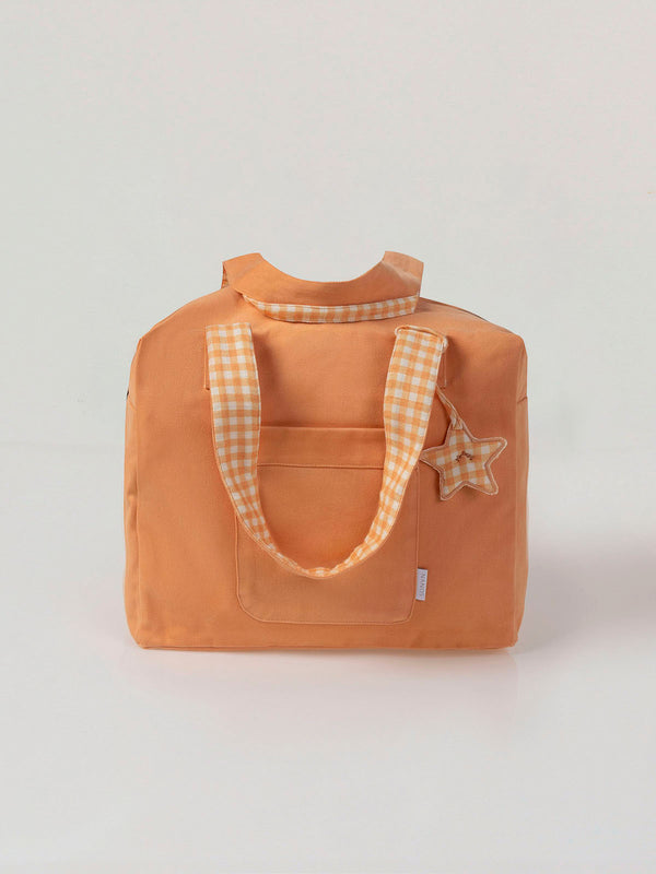 BOLSA EQUIPAJE BEBÉ NARANJA DELAVÉ