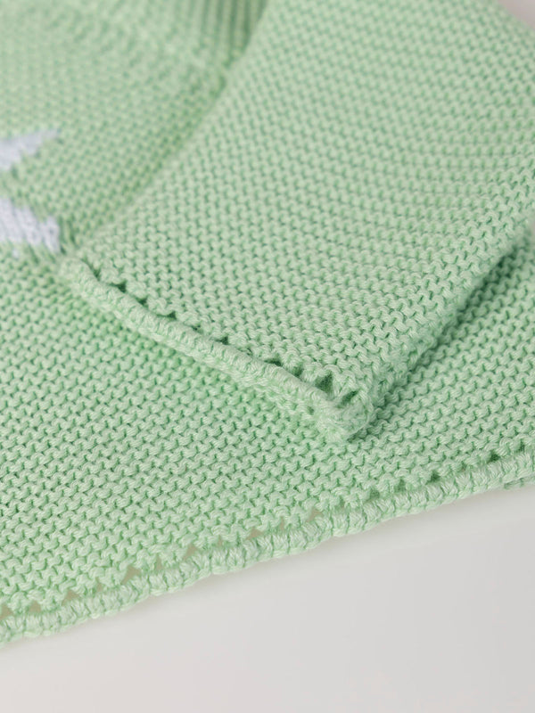 JERSEY PUNTO DETALLE ESTRELLA VERDE AGUA