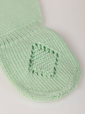 POLAINA PUNTO VERDE AGUA